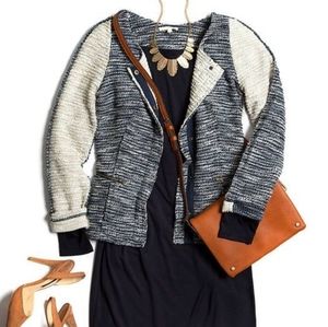 Stitch Fix Mystree Brice Color Block Tweed Mix